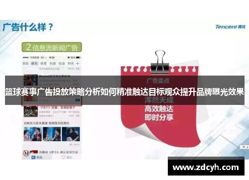 篮球赛事广告投放策略分析如何精准触达目标观众提升品牌曝光效果